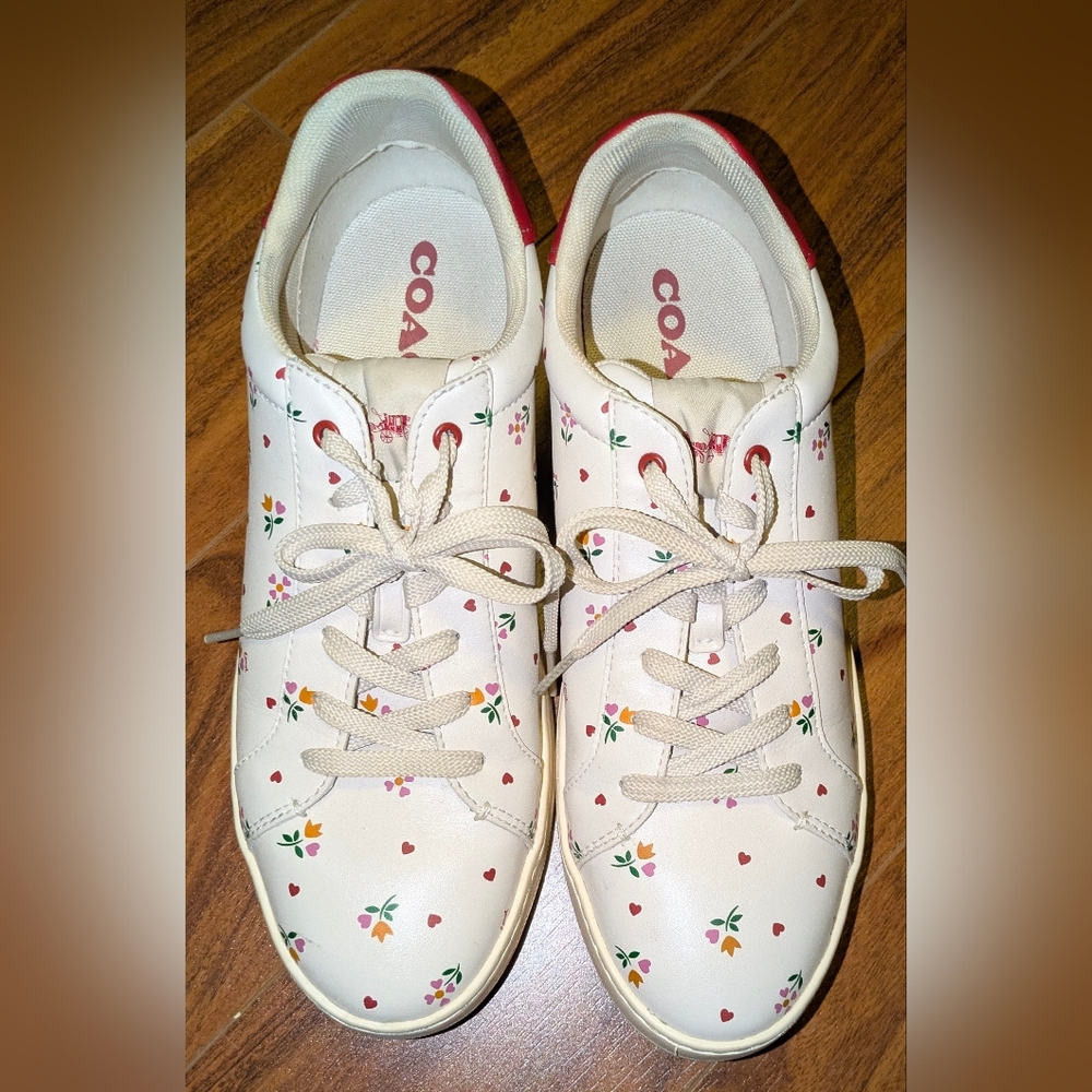 Coach Flower & Heart Sneakers
